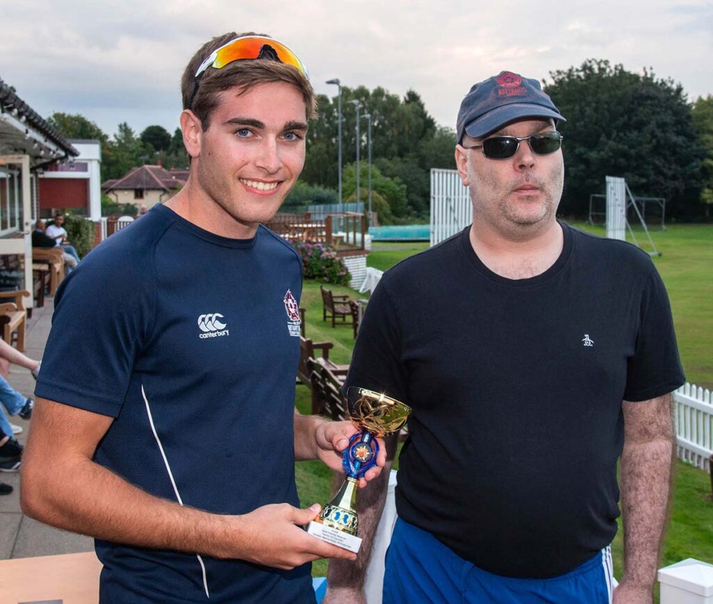 David Howells T20 Finals Day Partially Sighted Player Of The Day.