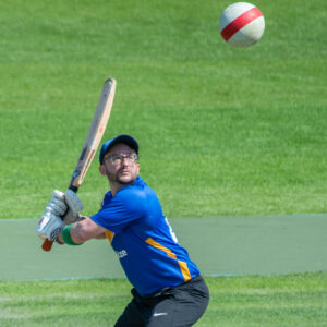 Sussex Captain Dan Field Batting During 2023 Cup Final.