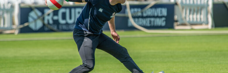 Northants Captain David Howells Fielding During 2023 Cup Final.