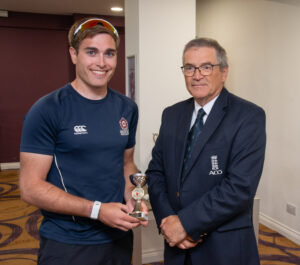 David Howells Receives Partially Sighted Man of Match