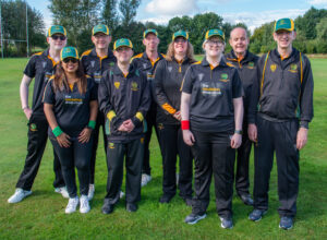 Staffordshire Wolves team photo.