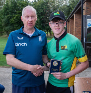 Thomas froud receives Development League Partial player of the year 2024