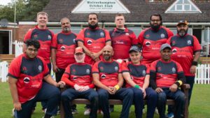 Lancashire in front of pavilion