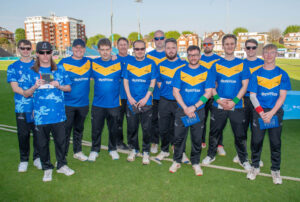 Sussex Sharks Receive their 2023 cup final Winners Medals